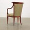 Fauteuil en Hêtre et Tissu, Italie, 1950s-1960s 9