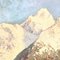 Vincenzo Ghione, Mountain Landscape, Oil on Board, Framed 6