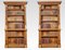 19th Century Oak Open Bookcases, Set of 2 2