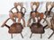 Vintage Brutalist Dining Chair, 1960s, Set of 12 7