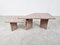 Architectural Granite Coffee Table, 1970s, Set of 2 3