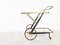 Vintage Italian Serving Trolley attributed to Cesare Lacca, 1960s 5