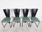 Memphis Style Zino Chairs by Harvink, 1980s, Set of 4, Image 4