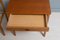 Swedish Modern Teak and Oak Nightstands, Set of 2 10