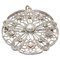 18karat White Gold Brooch, Image 1