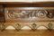 Dutch Heavily Carved Oak Wall Rack with Romantic Hooks 4