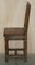 Antike englische Esszimmerstühle aus Eiche im viktorianischen Stil, 6er Set 13