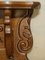 Dutch Oak Carved Cherub Wall Rack with Royal Hooks, Image 7