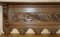 Appendiabiti da parete in quercia intagliata con ganci romantici, Olanda, Immagine 4