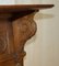 Appendiabiti da parete in quercia intagliata con ganci romantici, Olanda, Immagine 10