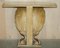 Mid-Century Gilt Plaster Sea Clamp Shell Console Table, 1960s, Image 11