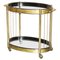 Mid-Century Modern Acid Etched Drinks Trolley by Bernhard Rohne for Mastercraft, Image 1