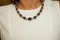 Collier Vintage en Or Rose 9 Carats et Argent avec Améthystes 6