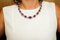 Collier Vintage en Or Rose 9 Carats et Argent avec Améthystes 7