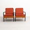 Mid-Century Modern French Wood and Metal Chairs, Set of 2, Image 13