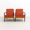 Moderne französische Mid-Century Stühle aus Holz & Metall, 2er Set 9