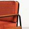 Moderne französische Mid-Century Stühle aus Holz & Metall, 2er Set 2