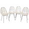 Iron and Bamboo Chairs, 1970s, Set of 4, Image 1