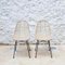 Iron and Bamboo Chairs, 1970s, Set of 4 16