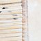Sillas de hierro y bambú, años 70. Juego de 4, Imagen 6