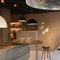 Large Sonora Suspension Lamps in Black by Vico Magistretti for Oluce, Image 3