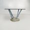 Italian Modern Artifici Table in Glass, Fabric and Wood by Deganello for Cassina, 1985 4