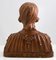 Art Nouveau Plaster Detailed and Stylized Womens Bust, Image 5