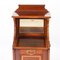 Boîte à Charbon Victorienne Antique en Acajou et Marqueterie, 1800s 2