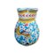 Carafe with Turquoise Flowers and Bird from Popolo, Image 1