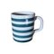 Green Striped Mug by Popolo 1