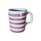 Mug with Rose Stripes by Popolo, Image 1