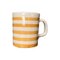 Ocher Striped Mug by Popolo 1