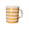 Ocher Striped Mug by Popolo, Image 1