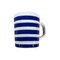 Blue Striped Mug by Popolo 1