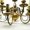 Vintage Metal Chandelier, Poland, 1980s, Image 8