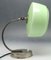 Green & Silver Mid-Century Bedside Lamp, 1950s 7