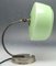 Lampada da comodino Mid-Century verde e argentata, anni '50, Immagine 7