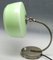 Green & Silver Mid-Century Bedside Lamp, 1950s, Image 5