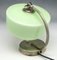 Green & Silver Mid-Century Bedside Lamp, 1950s 2
