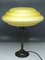 Art Deco Style Glass and Metal Desk Lamp, 1950s, Image 3