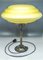 Art Deco Style Glass and Metal Desk Lamp, 1950s, Image 4