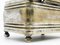 Plated Brass Sugar Bowl from Henneberg Brothers, Warsaw, Poland, 19th Century 6