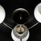 Lampadario con sfere bianche, anni '50, Immagine 8