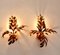 Hollywood Regency Golden Silver Sconce from Kögl Glow, 1970s, Set of 2 7