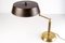 Mid-Century Italian Brass Swiveling Table Lamp, Image 4