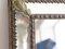 Specchio da parete con cuscino in ottone, Immagine 3