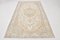 Vintage Cotton and Wool Rug 1