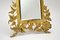 Antique Art Nouveau Brass Table Mirror Frame 4