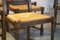 Brutalistische Mid-Century Stühle und Sessel, 1950er, 6er Set 15