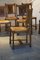 Brutalistische Mid-Century Stühle und Sessel, 1950er, 6er Set 11